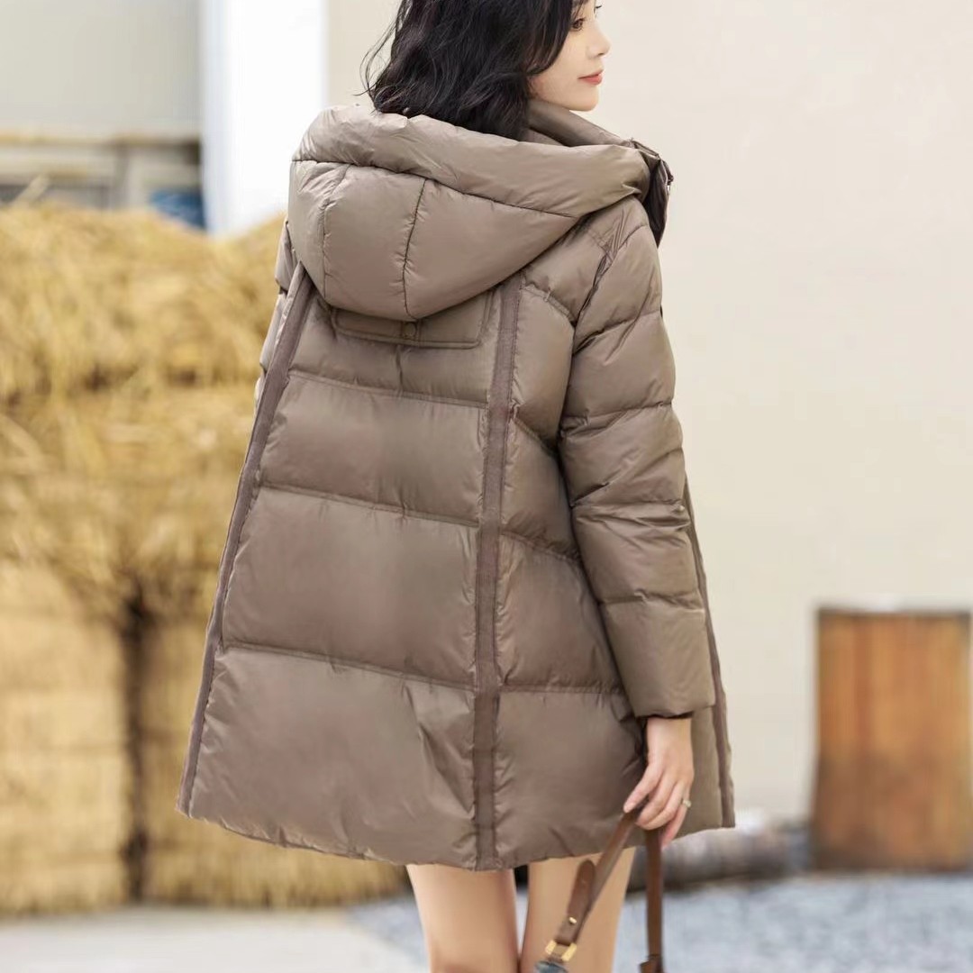 女士休闲A字版外套