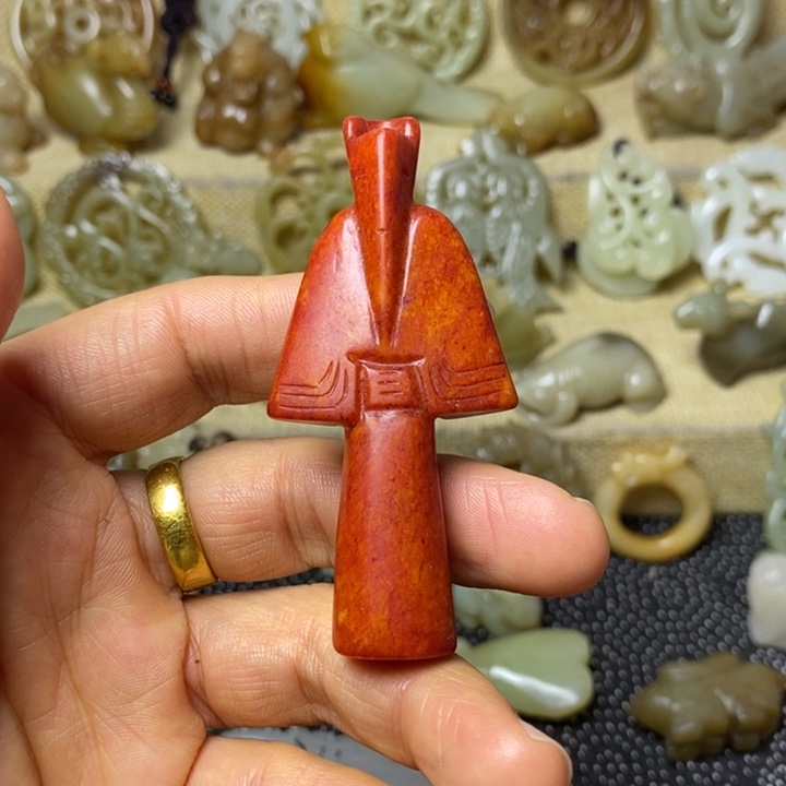 和田玉挂件未镶嵌