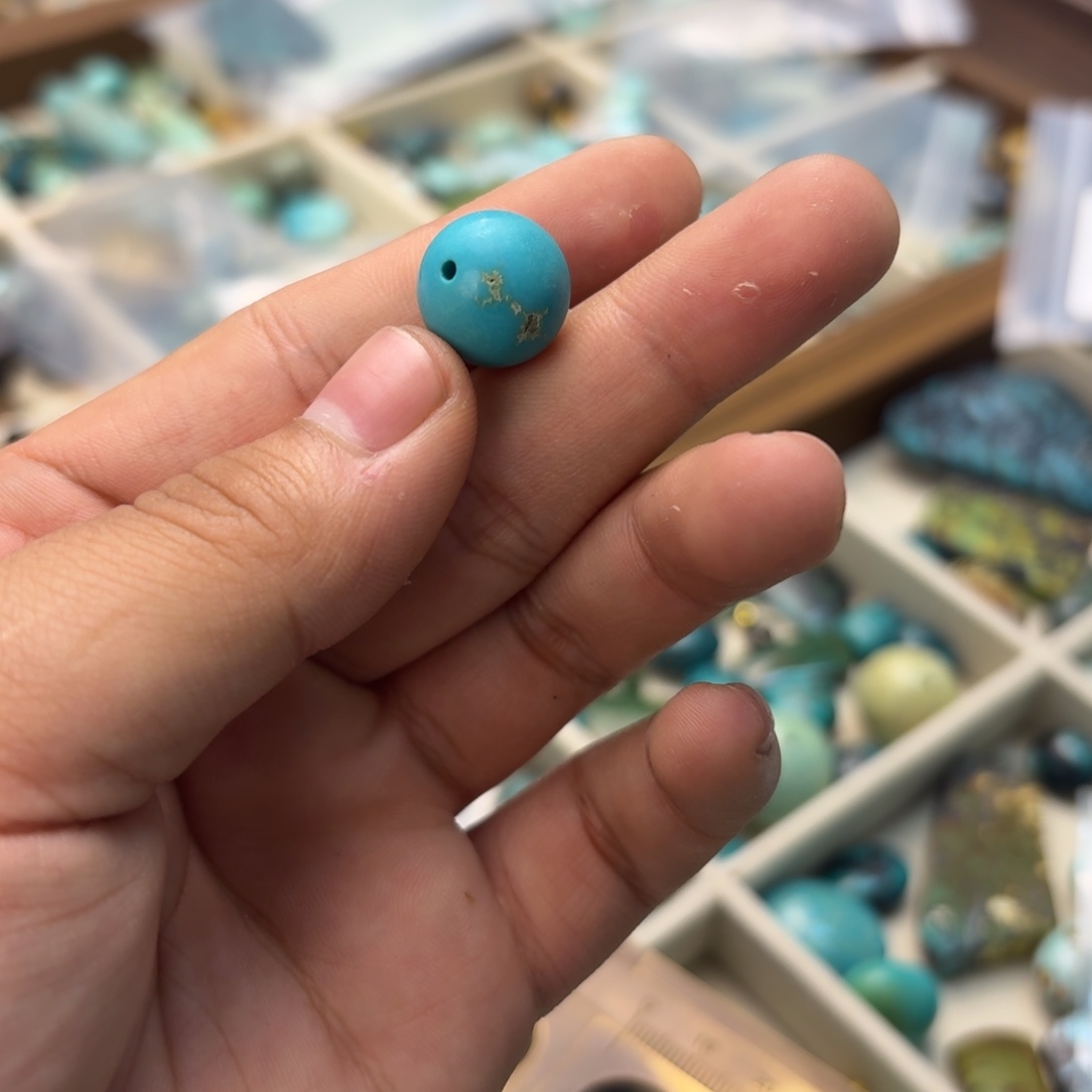 南红玛瑙未镶嵌绿松石