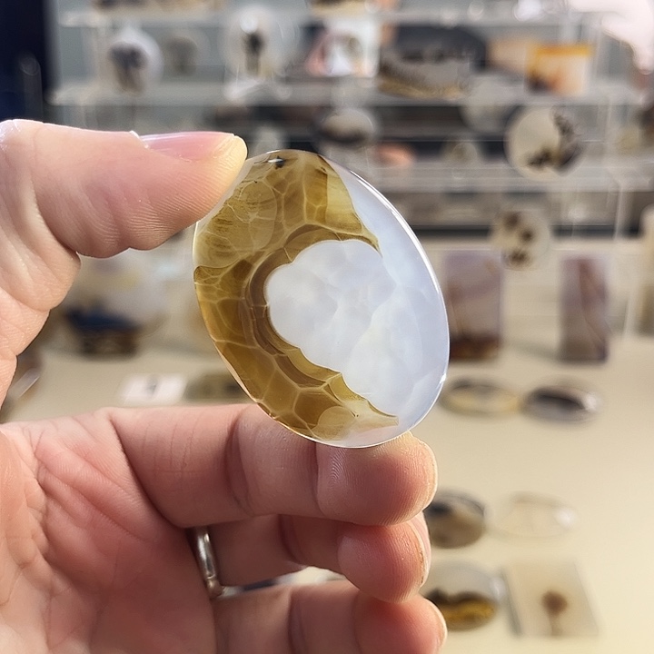 玛瑙/玉髓吊坠(不含链)未镶嵌