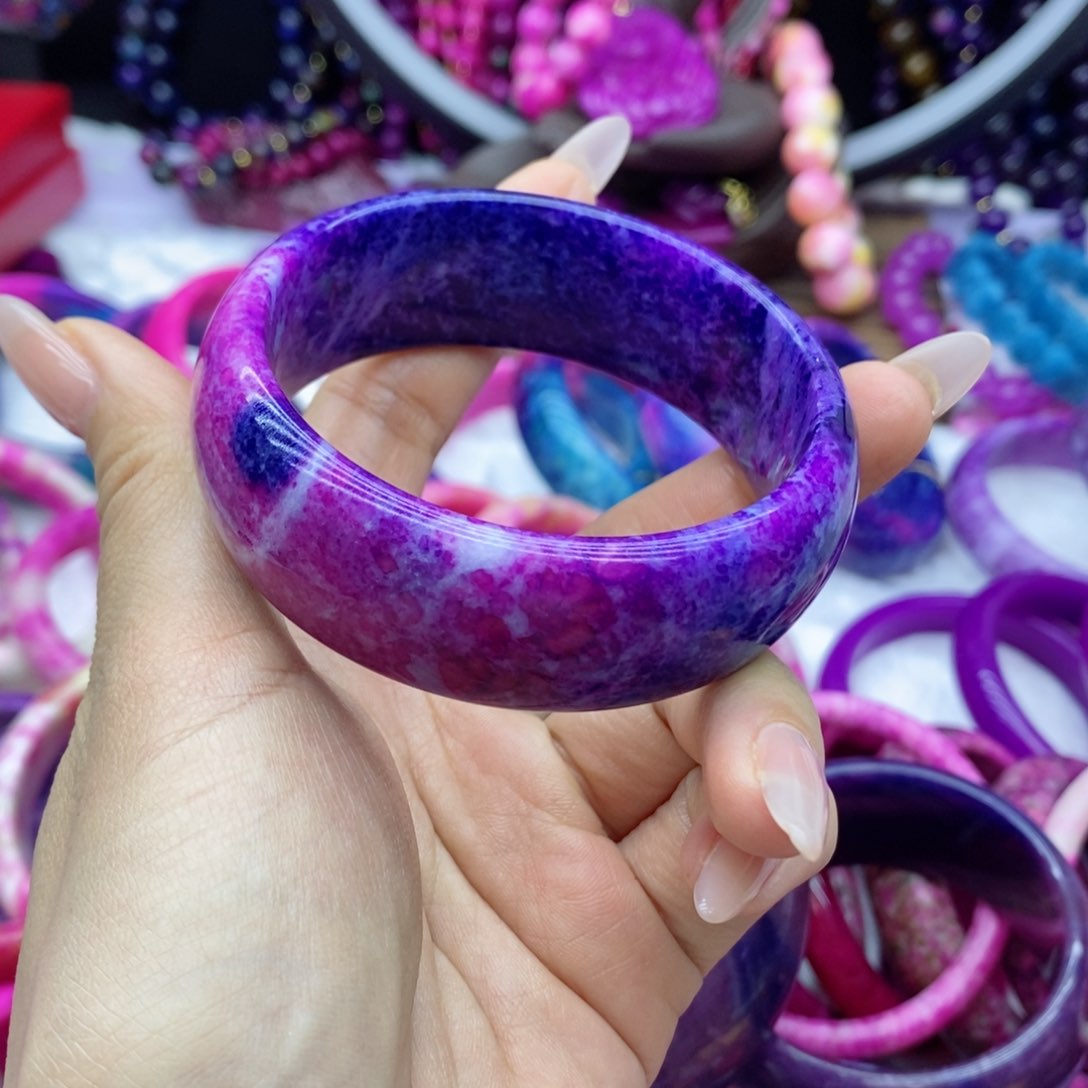 非金属珐琅未*199240主播推荐蓝紫幻彩