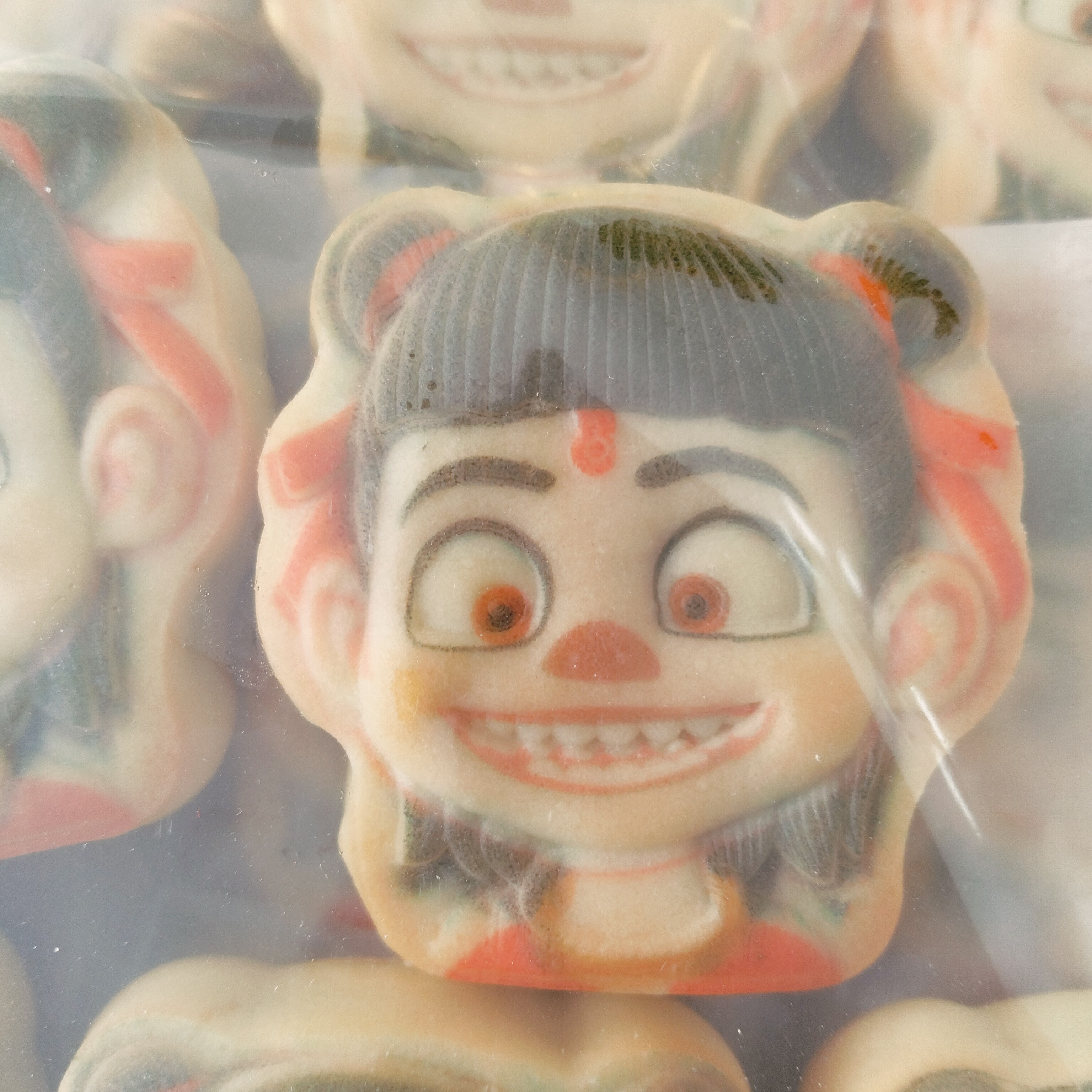 哪吒黑芝麻榴莲饼 一块装
