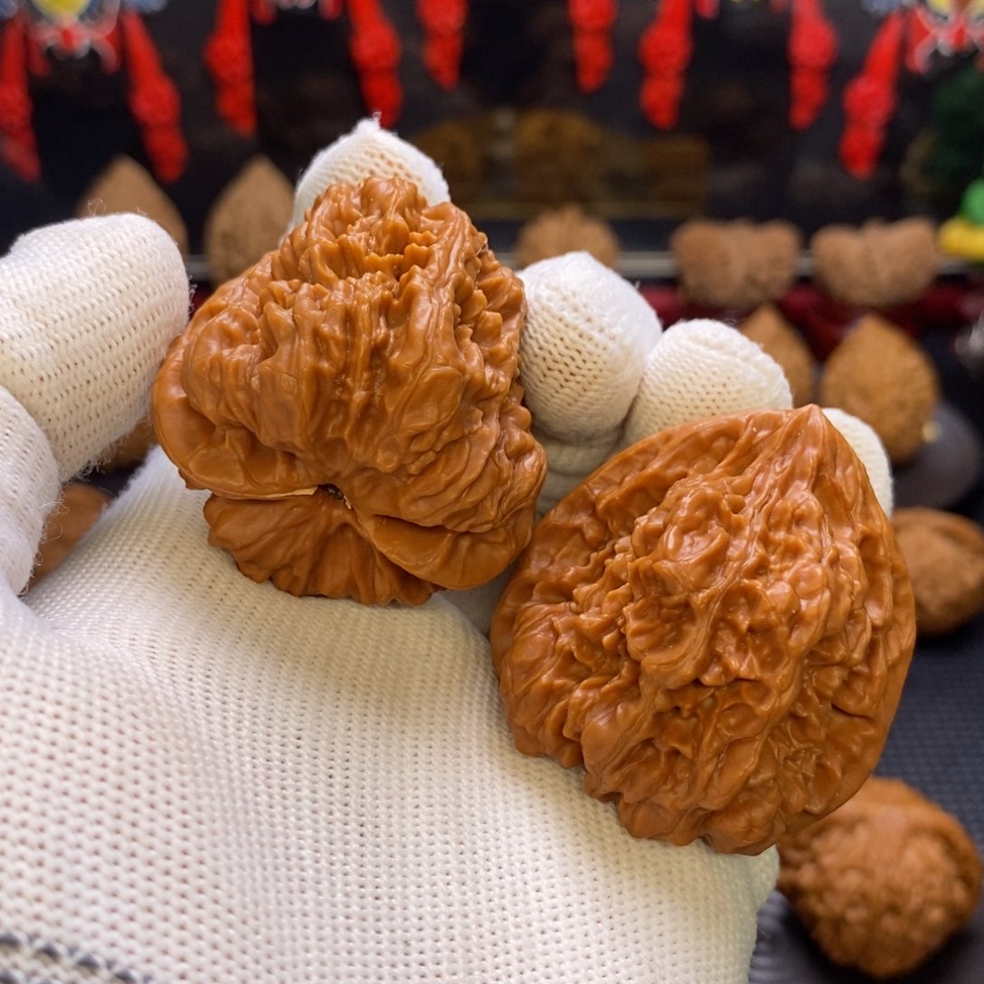 文玩核桃吊坠野蟾王 44 精品 全品