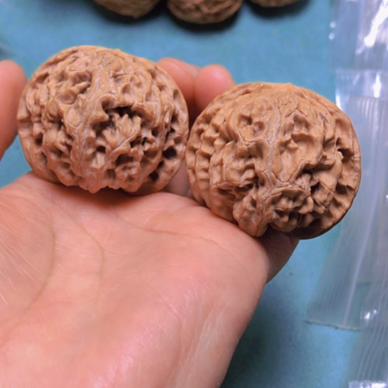 【闪购商品】核桃摆件42苹果有修