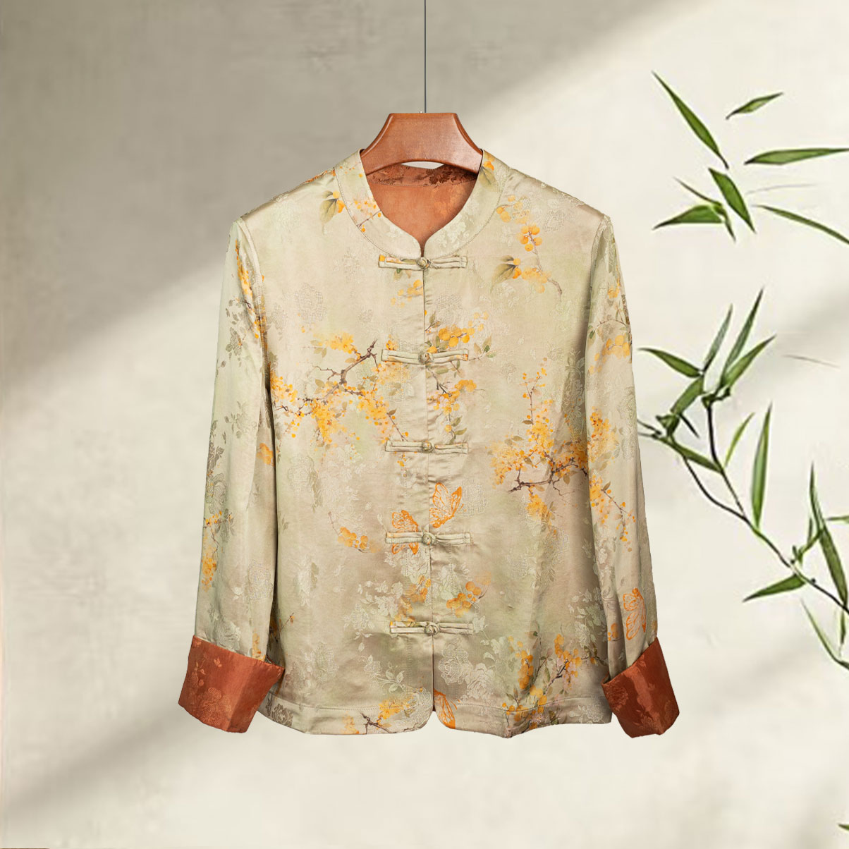 [金绡]2025新中式国风秋季开衫外套上衣3176