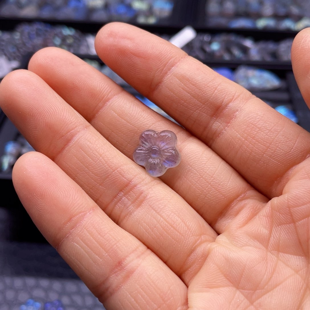 长石颈饰银S925镶嵌?****?客户要求定做银扣