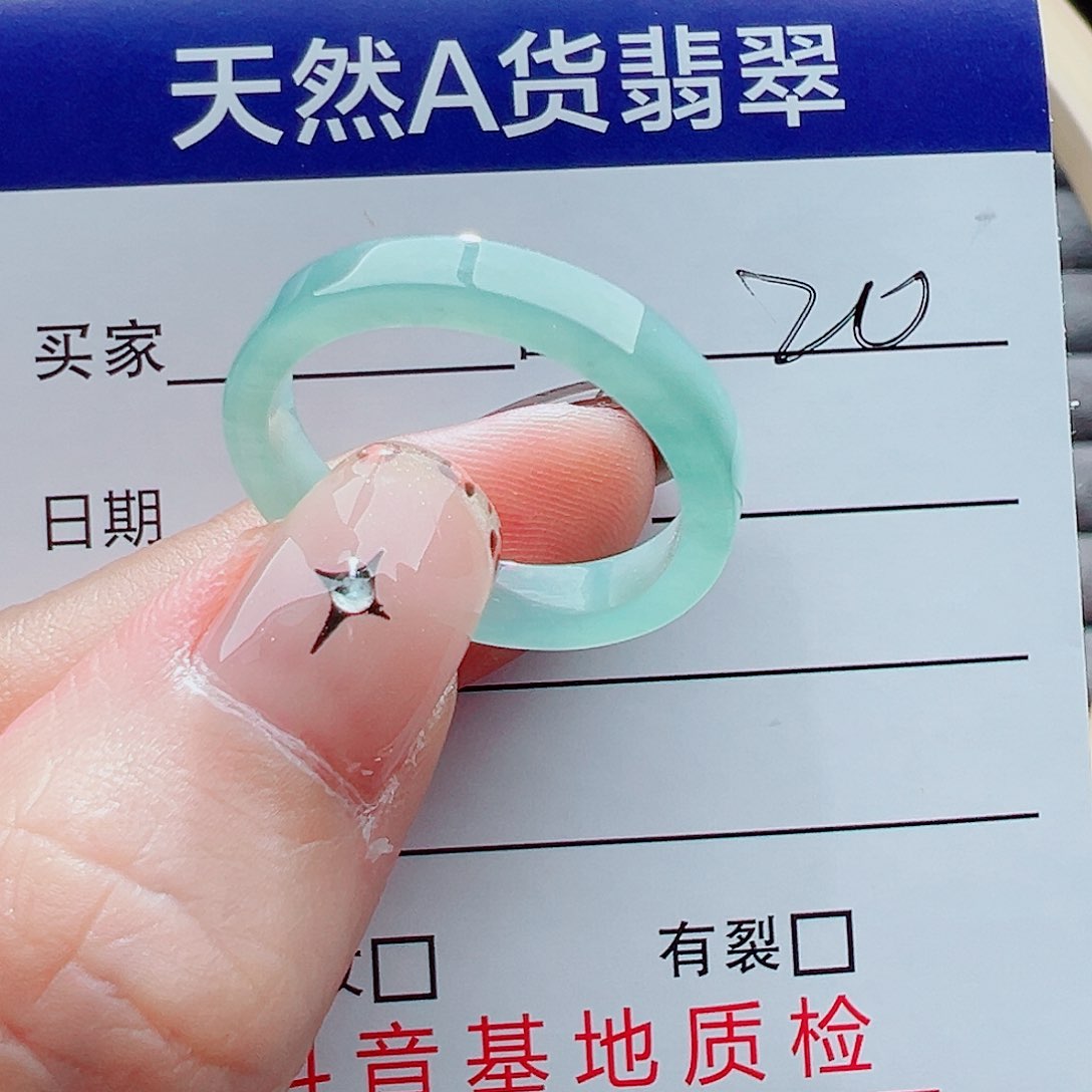 未镶嵌戒指翡翠暗*戒圈