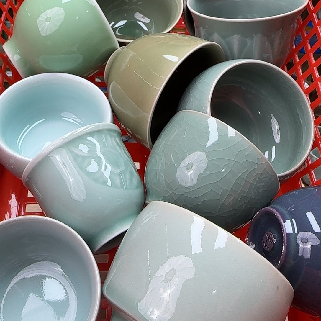 龙泉敬悦青瓷品茗杯福袋随机发1个