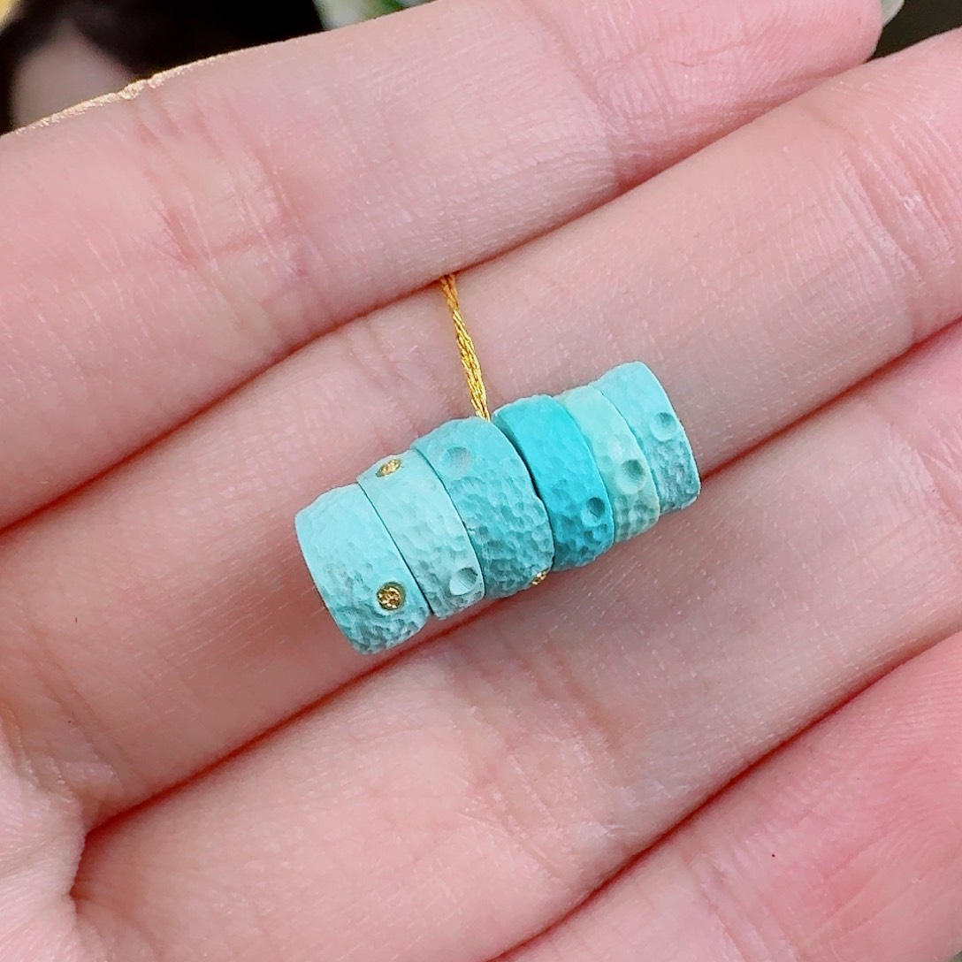 绿松石珠宝奇石未镶嵌