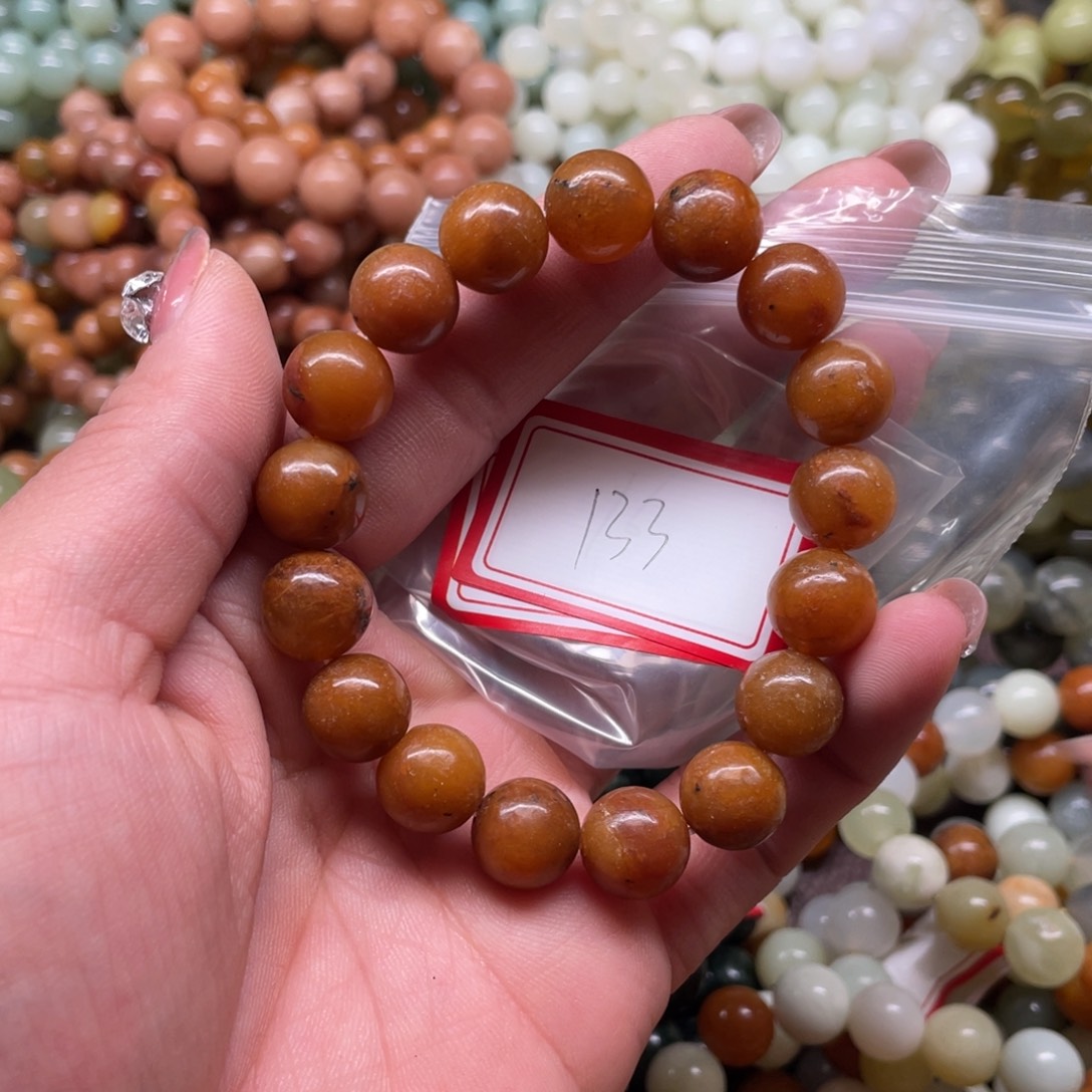 蛇纹石玉未镶嵌手串