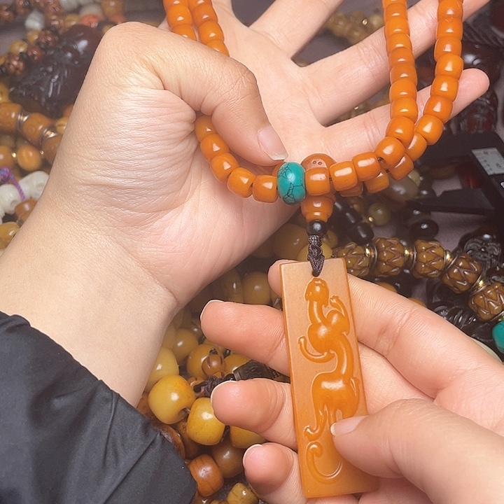 驼骨手串/手链骆驼骨嘎嘎挂件