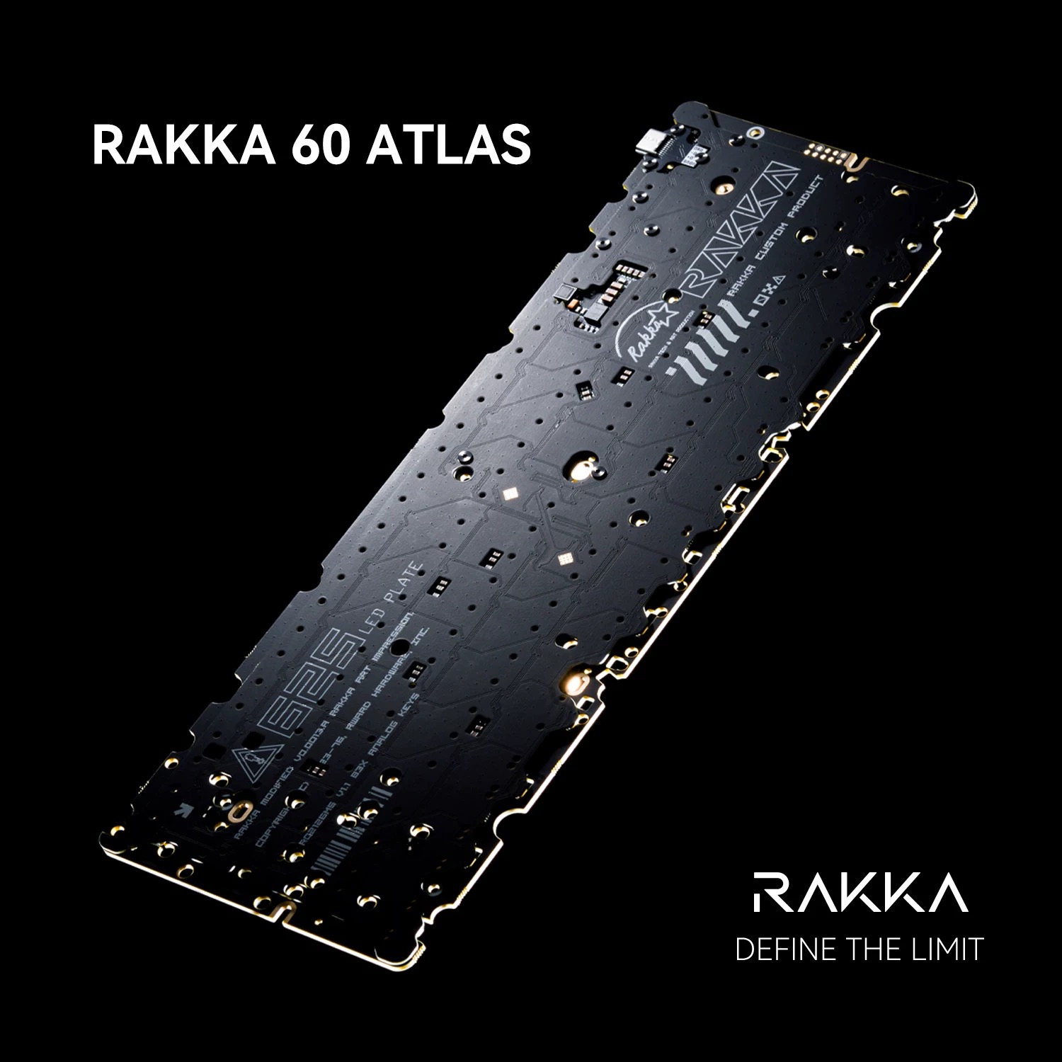 磁轴键盘 RAKKA60v2 ATLAS磁轴8k回报率莫比乌斯轴瓦罗兰特三角洲
