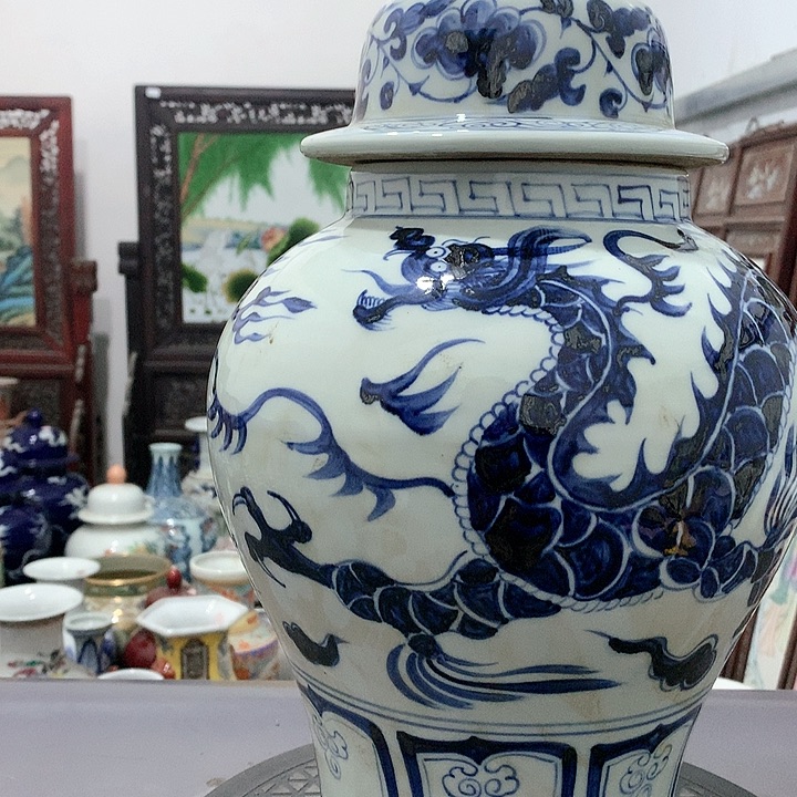 陶摆件博古架陶瓷摆件