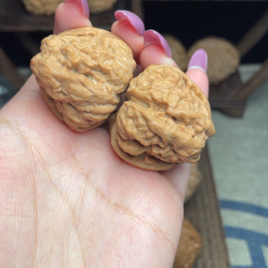 文玩核桃把件37全品蛤蟆头