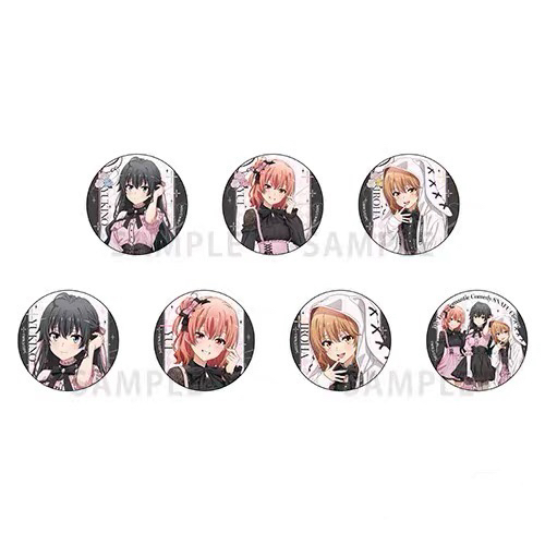 我的青春恋爱物语果然有问题地雷系吧唧周边