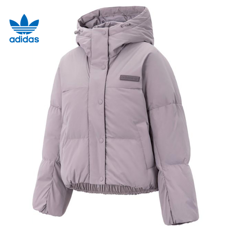 adidas阿迪达斯【环*】三叶草女子运动休闲好羽绒服外套JD3787