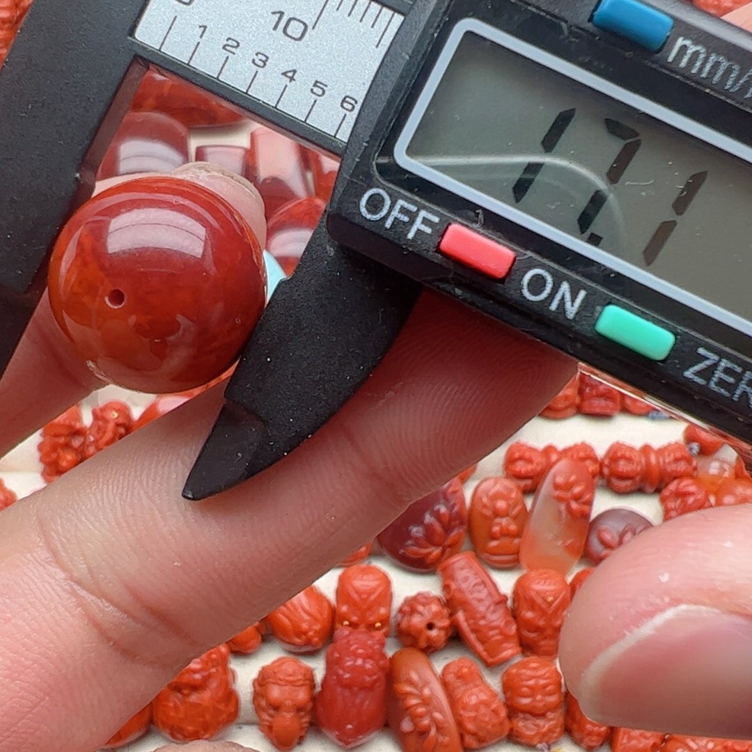 南红玛瑙配饰定制未镶嵌