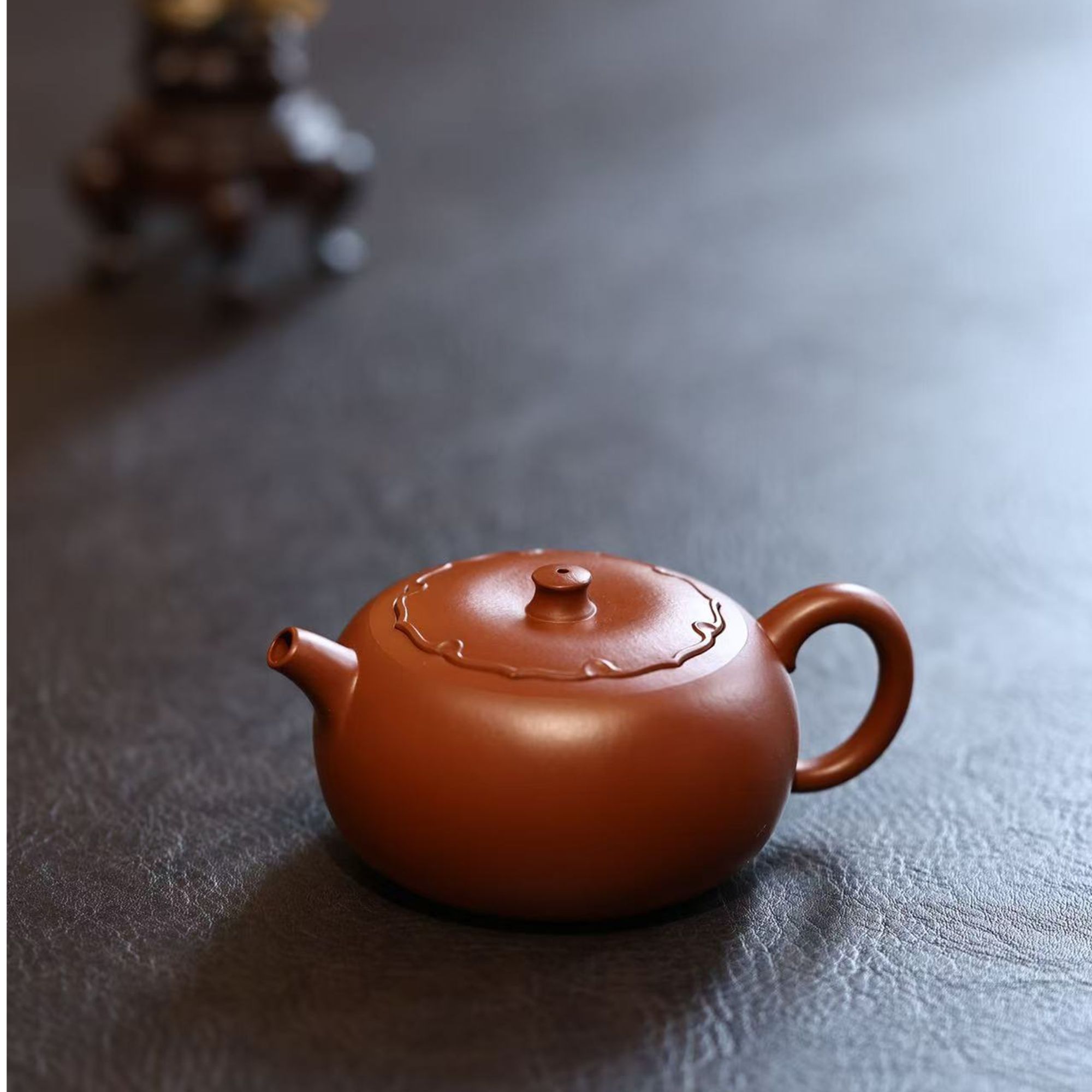 朱泥筋纹器高手，徐健【瓜语】单这个口盖就难倒多少老师~130c接定中