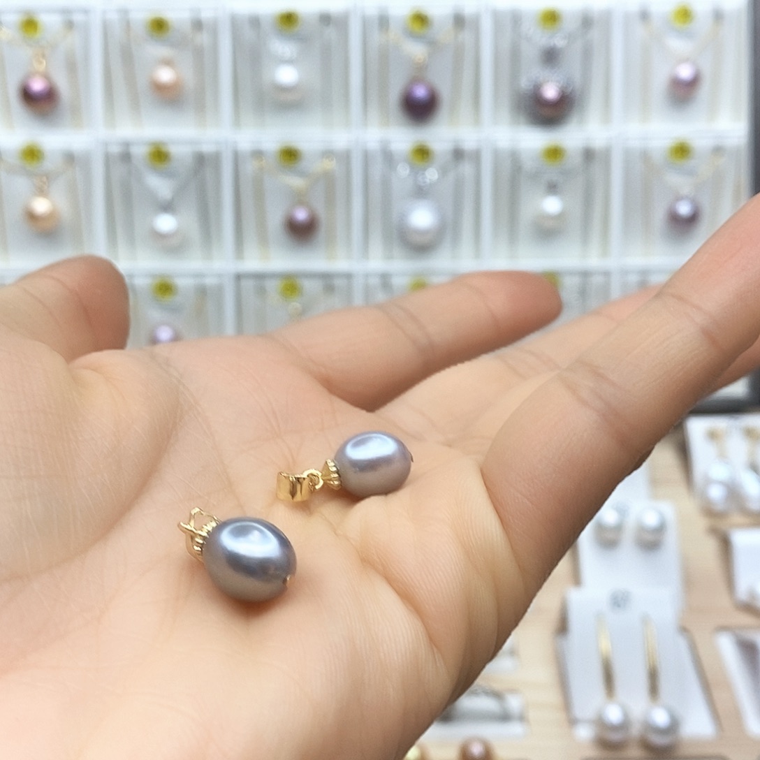 淡水珍珠吊坠(不含链)未镶嵌