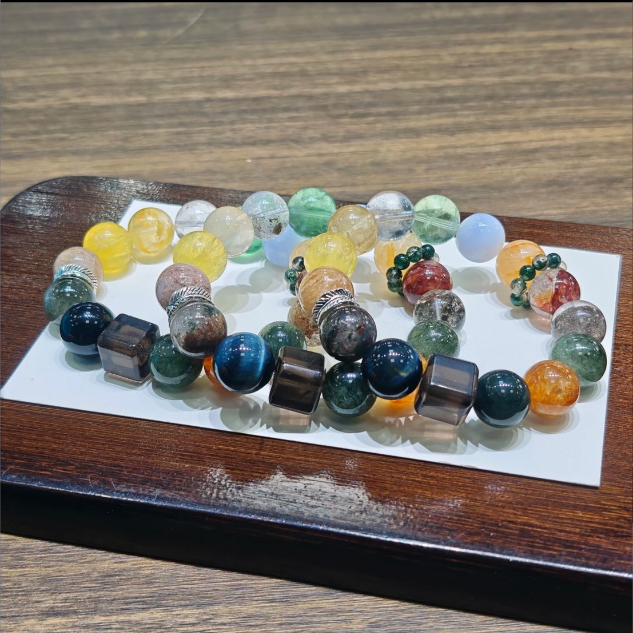 【村有晶品】原创“乌托邦”单圈手链多样性发一件 约13-14mm 745ZBDX