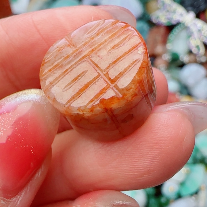 翡翠颈饰未镶嵌天然A货28