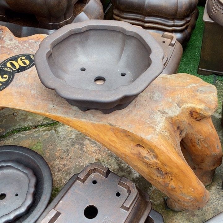 红陶杨冬益紫砂花盆