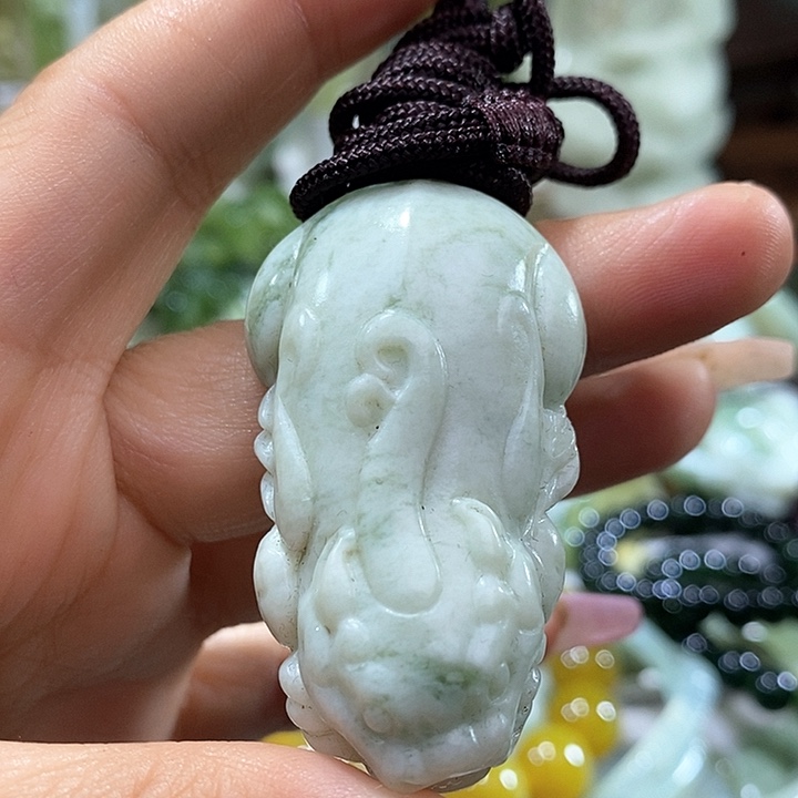 岫玉岫玉吊坠未镶嵌