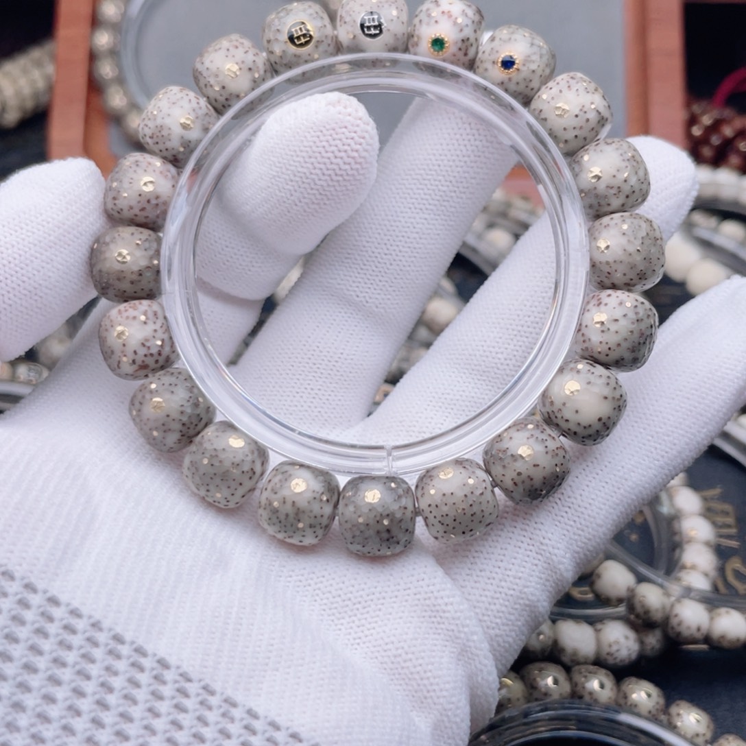 龙***神星月菩提手串星月