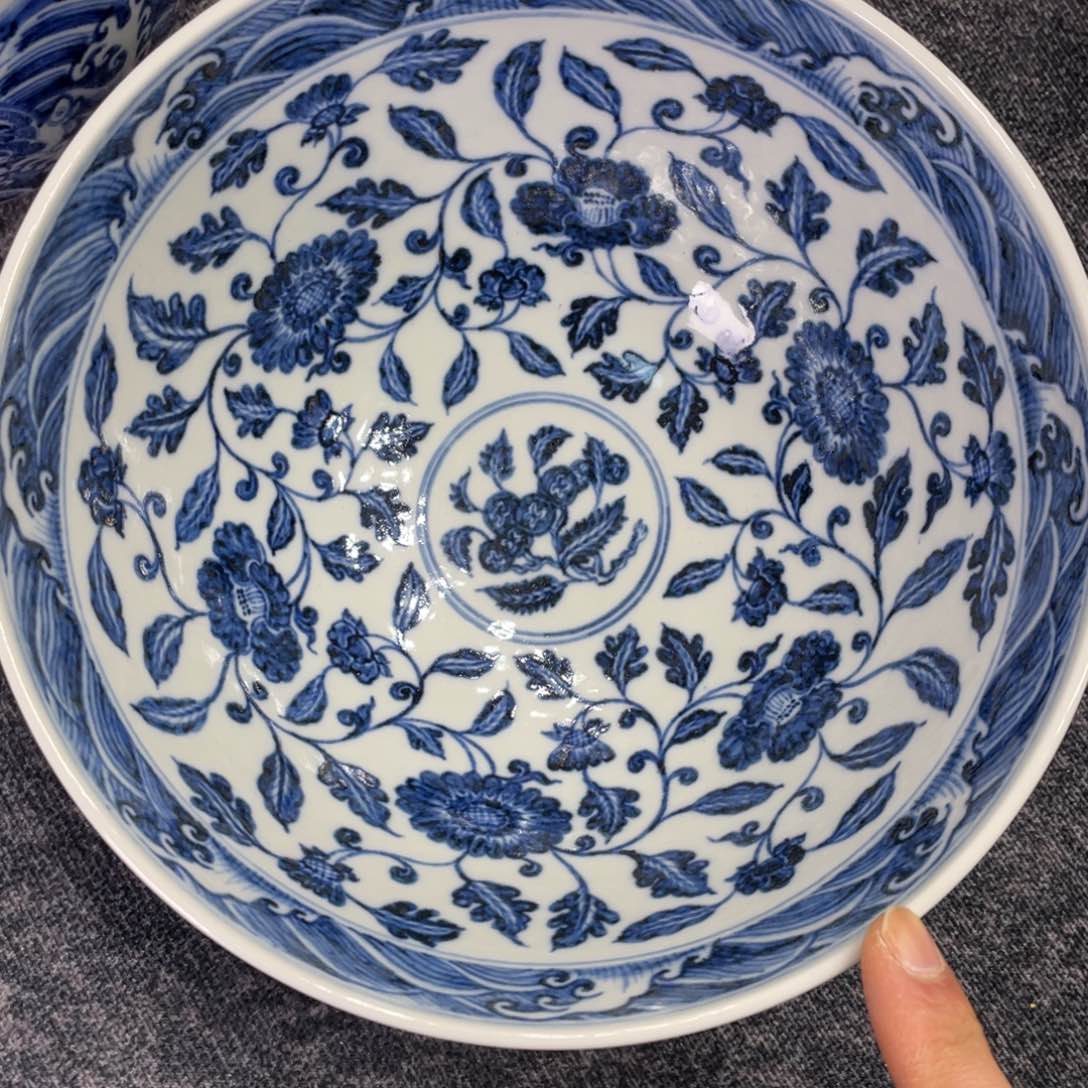 胖*景德镇陶瓷手工手绘