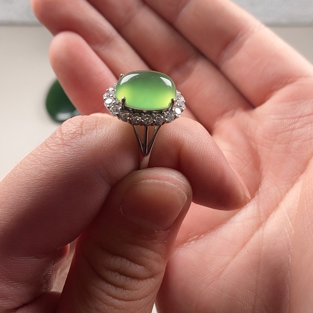 【闪购商品】蛇纹石玉岫玉未镶嵌