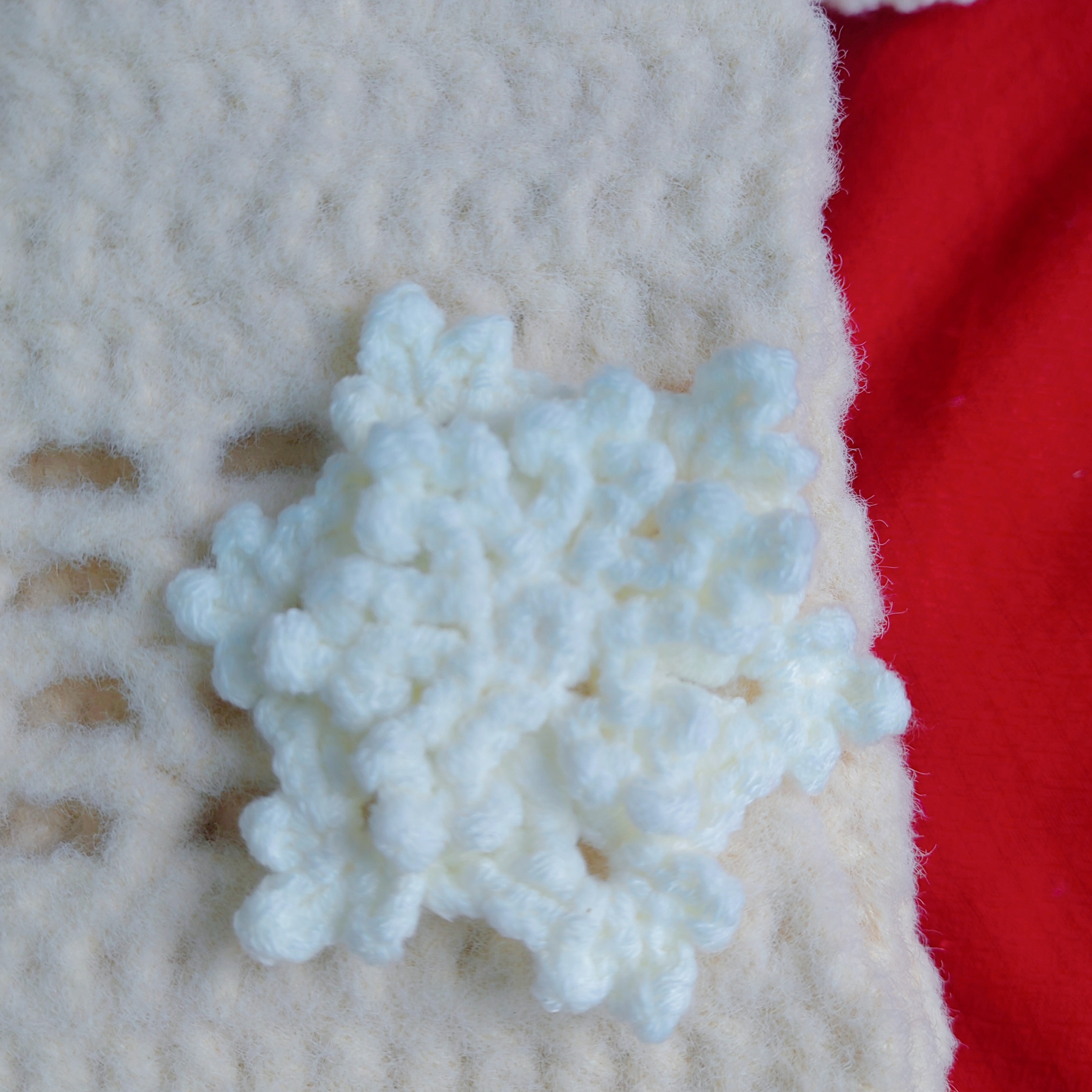 雪花围巾(纯手工钩织，NO退NO换，长得漂亮也不行哦）