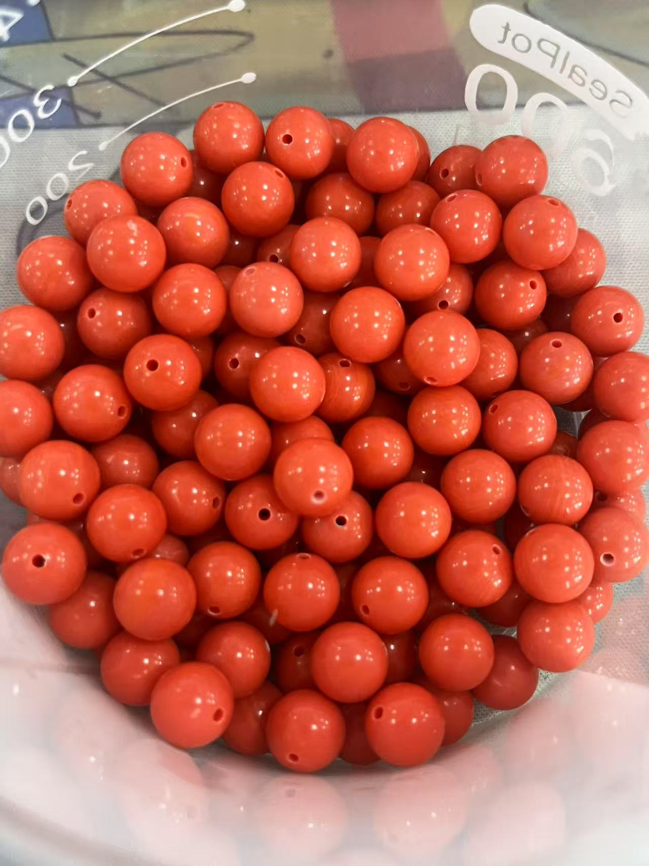 DZ08 10m红色单珠