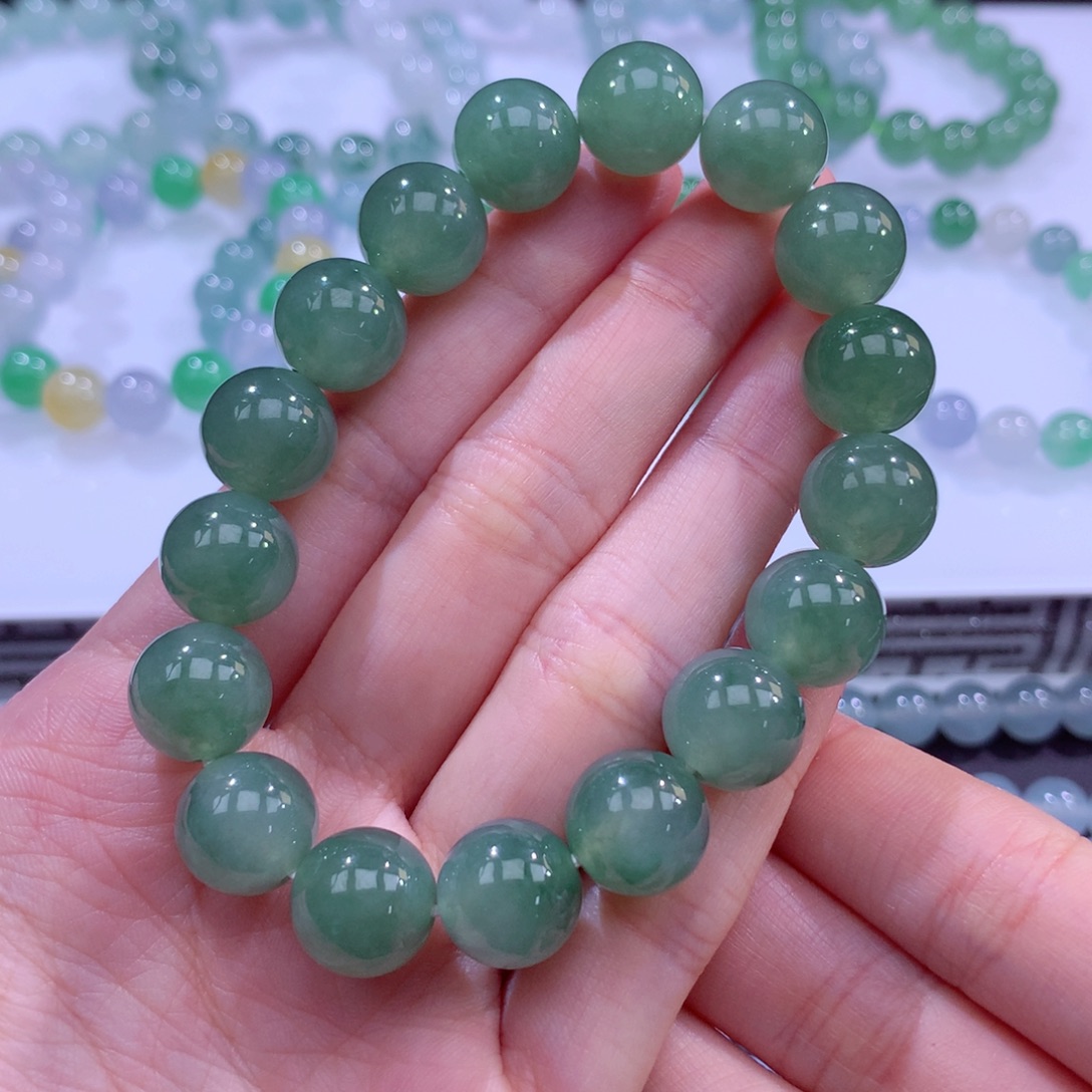 未镶嵌手链翡翠翡翠