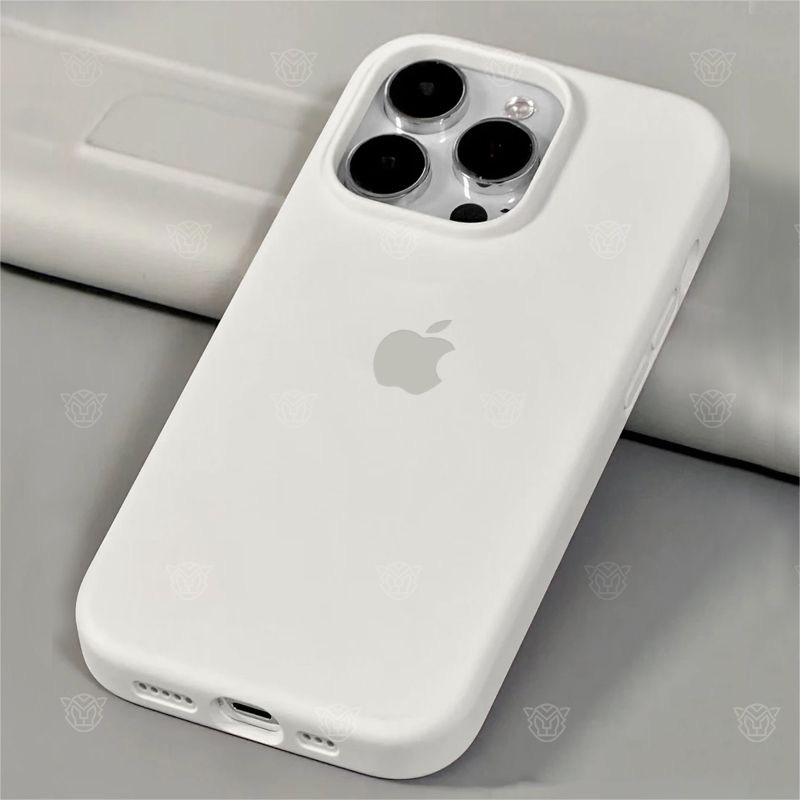 白色适用iPhone16promax手机壳苹果15pro液态14硅胶13保护套17Air
