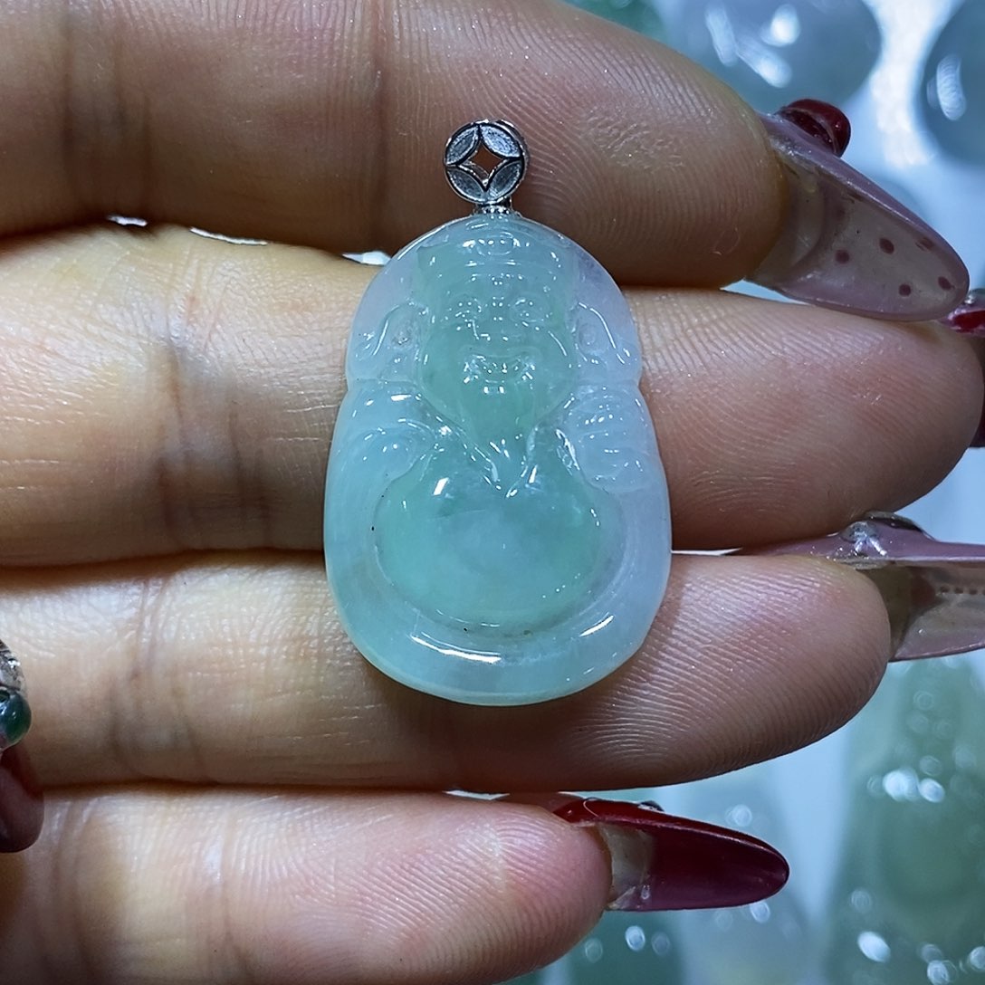 翡翠颈饰未镶嵌翡翠吊坠