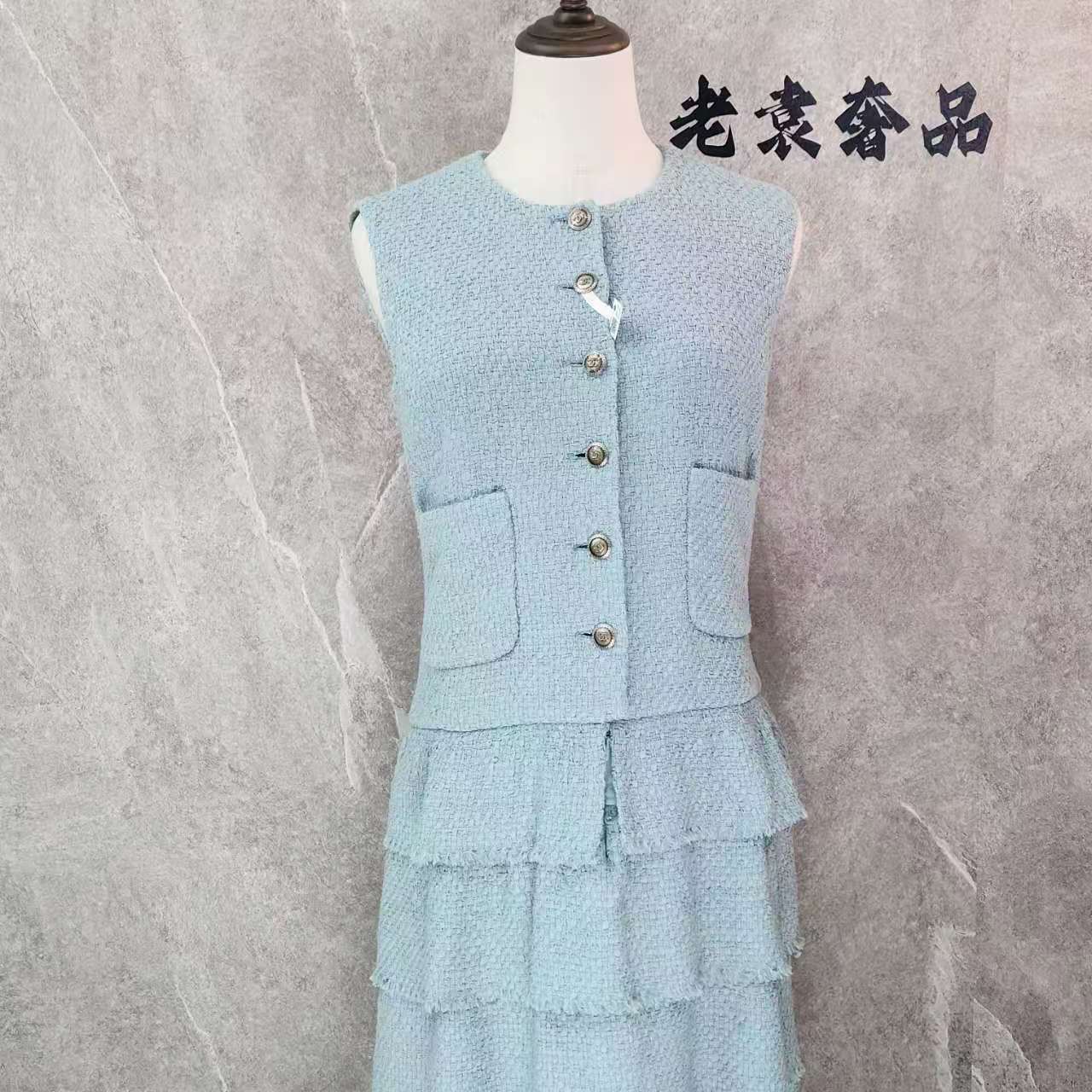 99新 Chanel/香奈儿 海囤K/香奈儿/连衣裙/38码/MX174212