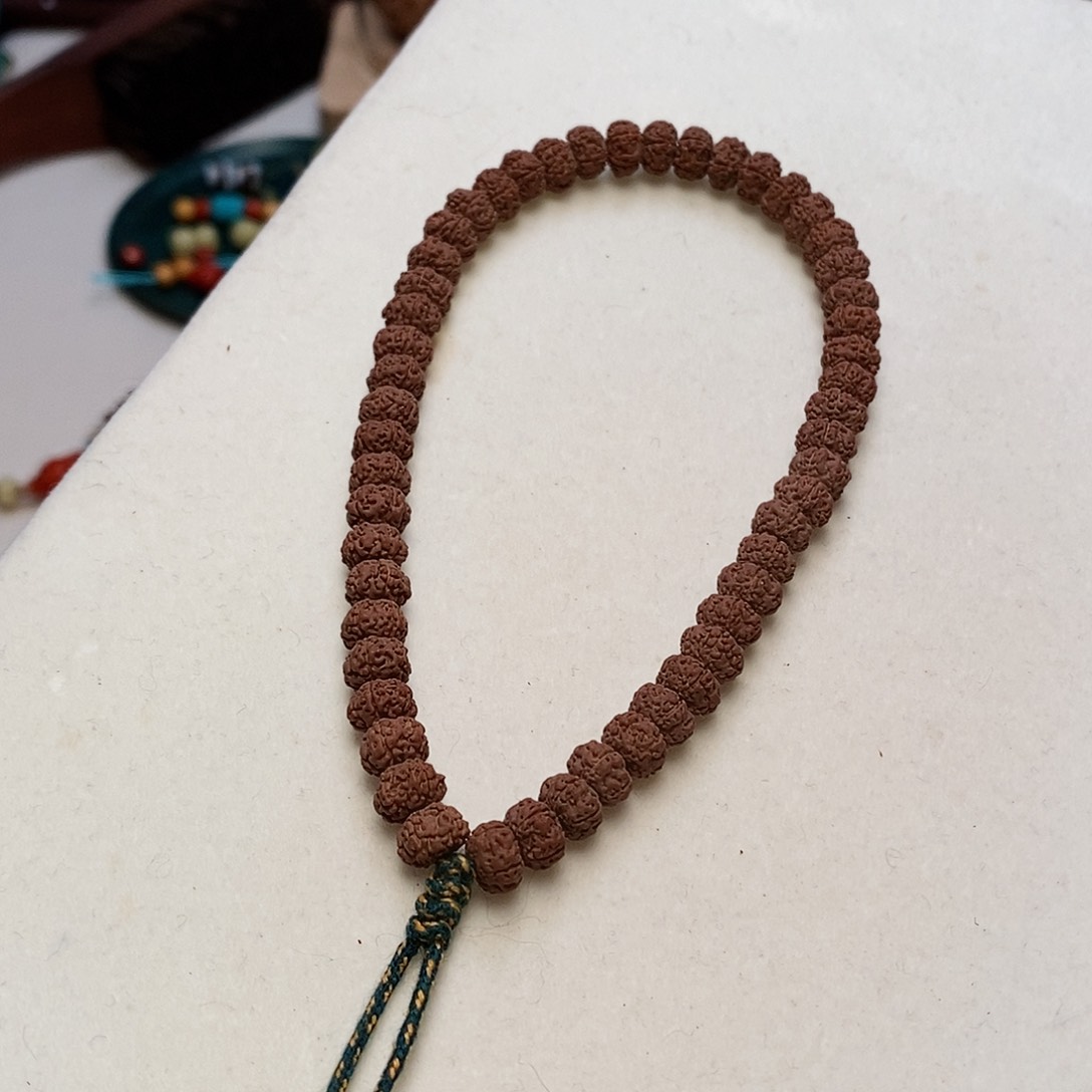 金刚菩提吊坠平细单圈手持