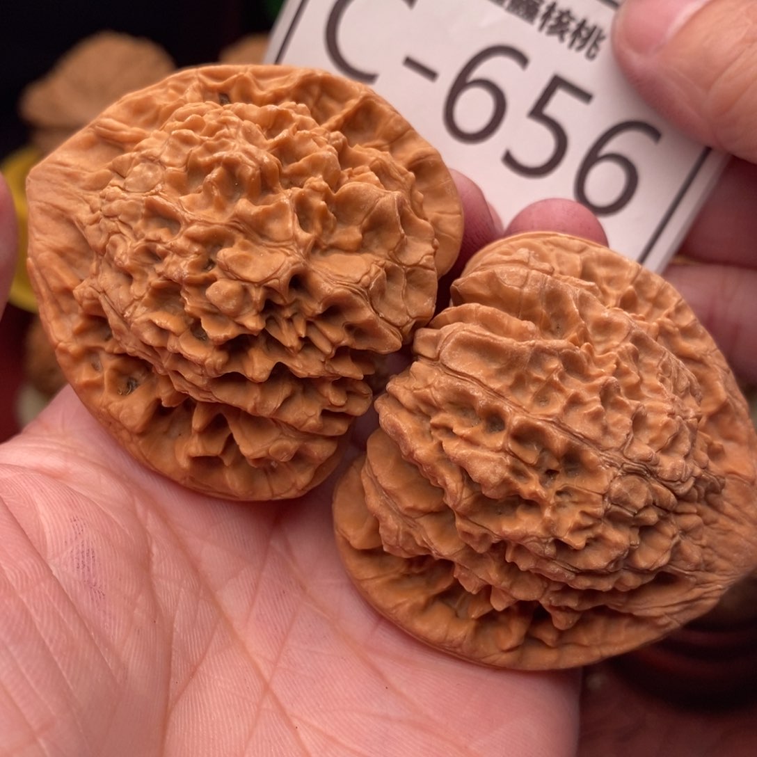 文玩核桃把件官帽47