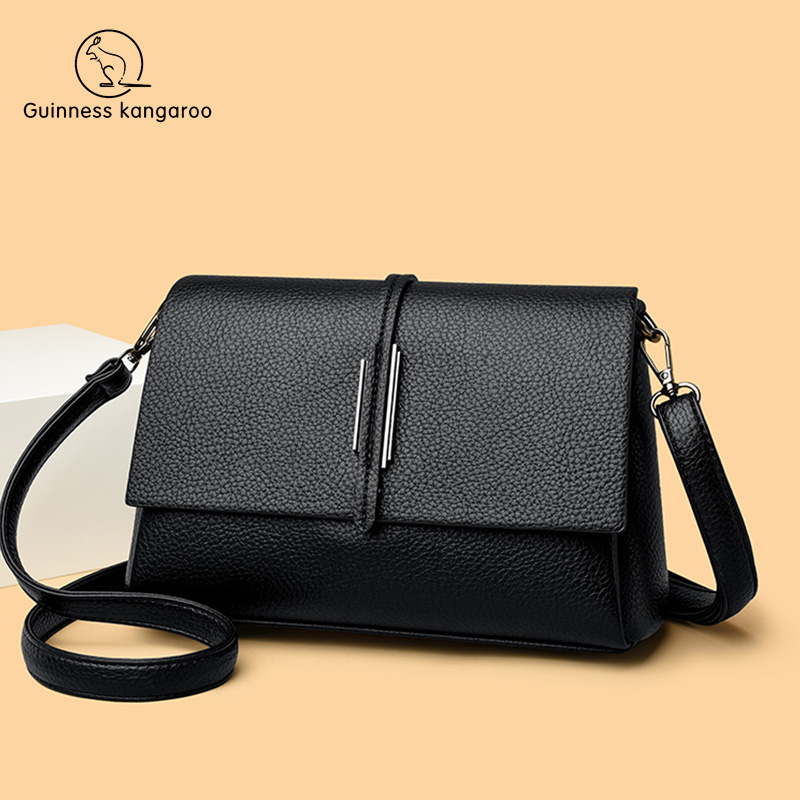 包包女春季新款斜挎包大气手提包中年真皮单肩软皮小包女士妈妈包