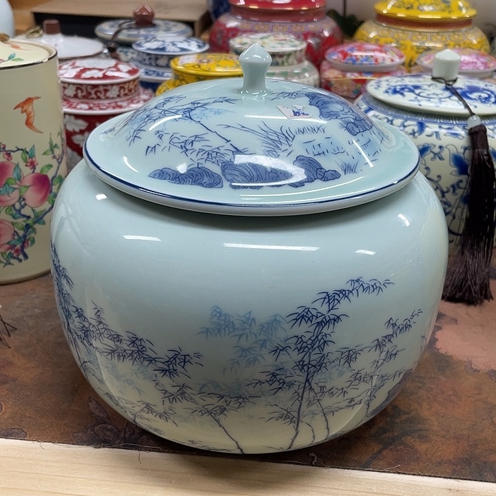 陶瓷罐茶叶罐密封罐储物罐