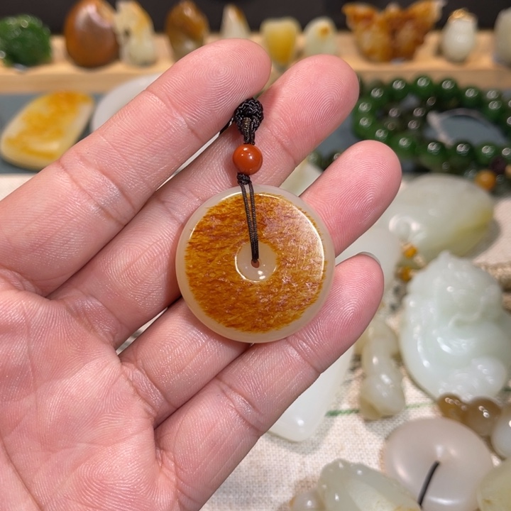 和田玉手串未镶嵌