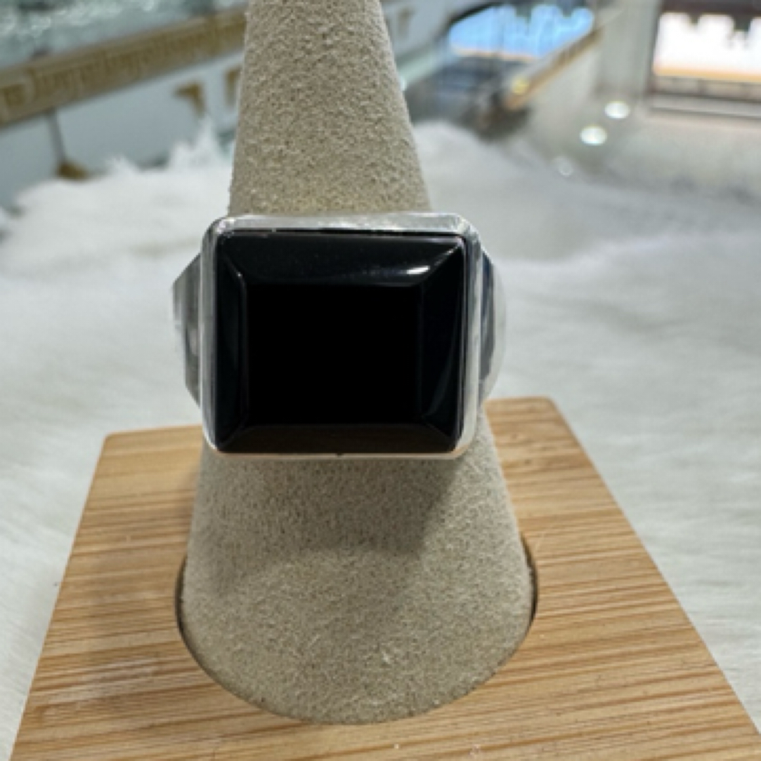 足银戒指 足银戒指 蒙古元素戒指复古简约镶嵌