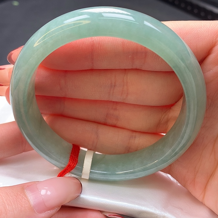 翡翠手镯未镶嵌57正圈