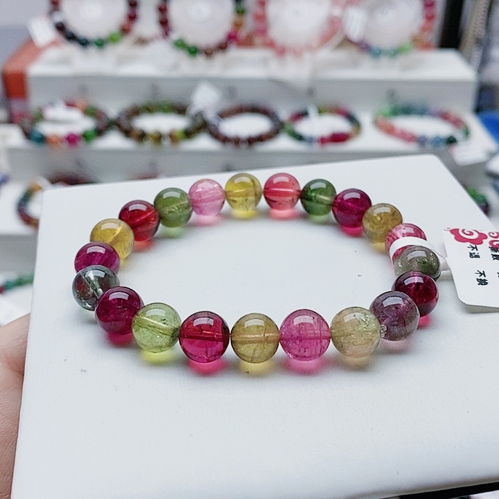 碧玺手链未镶嵌20号