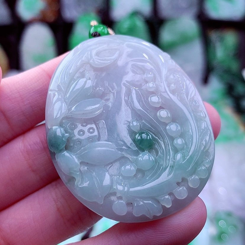 【闪购商品】翡翠颈饰未镶嵌天然