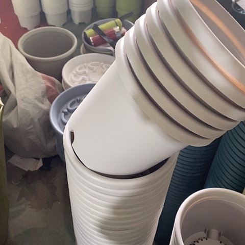 树脂特价2号13个带托灰白