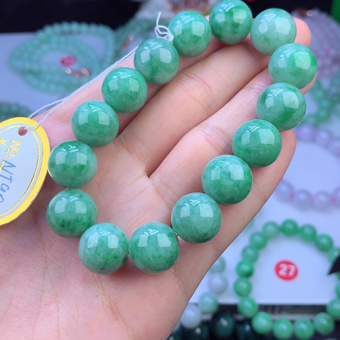 翡翠未镶嵌毛衣链用****2