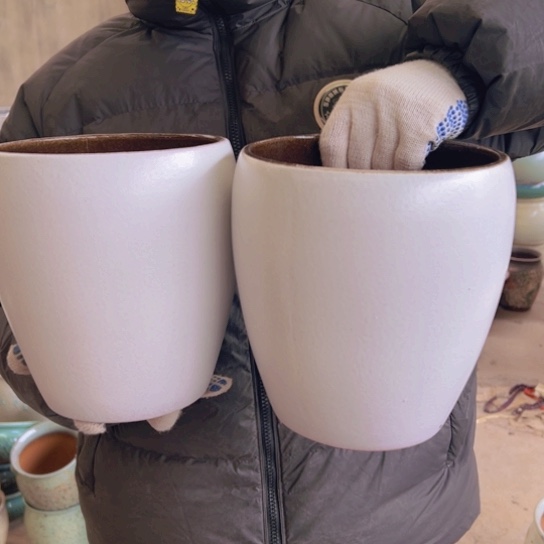 紫砂花盆高20口18————