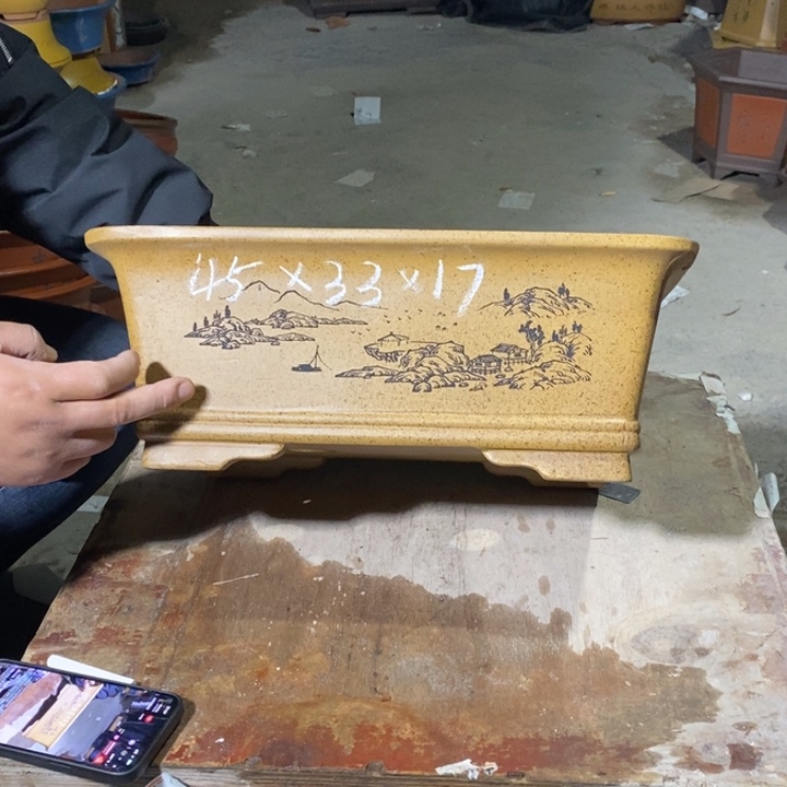 紫砂花盆紫砂紫砂