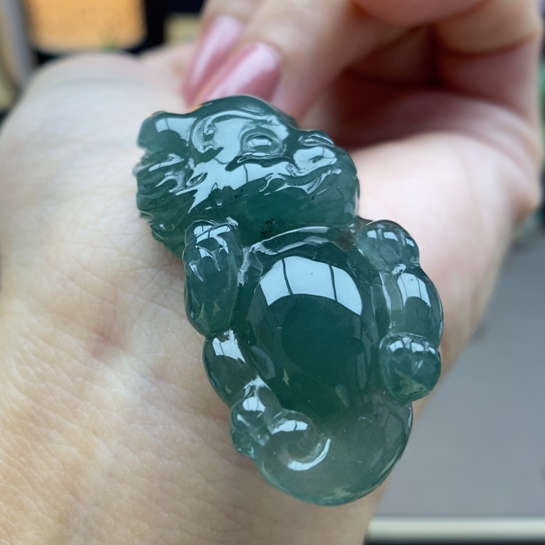 翡翠未镶嵌颈饰吊坠62